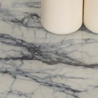 Стол журнальный ДП 1-03-09 d480*605 стекло мрамор белый/черный купить в Минске