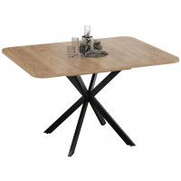 Стол раздвижной ТриЯ ЛИССАБОН Тип 1 1000(1315)х1001х750 черные опоры/дуб крафт золотой купить в Минске Стол раздвижной ТриЯ ЛИССАБОН Тип 1 1000(1315)х1001х750 черные опоры/дуб крафт золотой купить в Минске