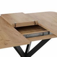 Стол раздвижной ТриЯ ЛИССАБОН Тип 1 1000(1315)х1001х750 черные опоры/дуб крафт золотой купить в Минске Стол раздвижной ТриЯ ЛИССАБОН Тип 1 1000(1315)х1001х750 черные опоры/дуб крафт золотой купить в Минске