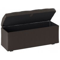 Пуф Тип 3 экокожа темный купить в Минске