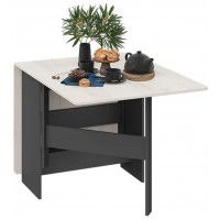 Стол-книжка Т1 232(1600)*800 дуб крафт белый/антрацит