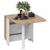 Стол-книжка Т1 232(1600)*800 дуб крафт золотой/белый купить в Минске