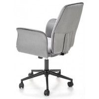 Кресло Halmar TULIP (ткань) серый/черный купить в Минске