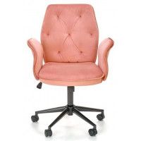 Кресло Halmar TULIP (ткань) розовый/черный купить в Минске Кресло Halmar TULIP (ткань) розовый/черный купить в Минске