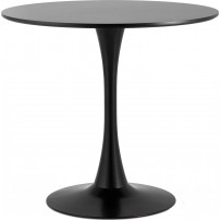 Обеденный стол Tulip 80x80 черный (уценка 12 шт.)