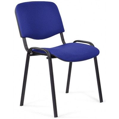 Стул ИЗО (ISO) BL ткань синий / черный купить в Минске