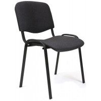 Стул ИЗО (ISO) BL ткань серый / черный