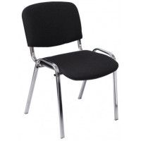 Стул ИЗО (ISO) CH ткань черный / хром