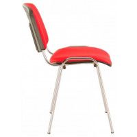 Стул ИЗО (ISO) CH ткань красный / хром купить в Минске