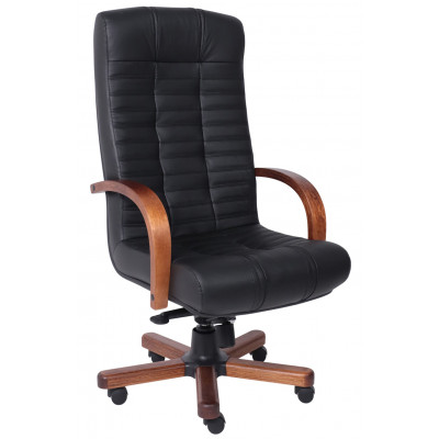 Кресло Атлант Экстра черный / орех светлый купить в Минске