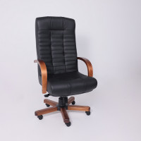 Кресло Атлант Экстра черный / орех светлый купить в Минске