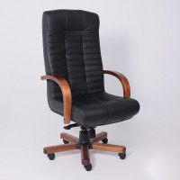 Кресло Атлант Экстра черный / орех светлый купить в Минске