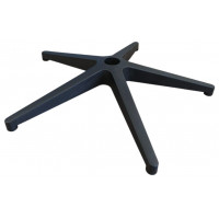 Крестовина полиамидная цельнолитая (пятилучье) для офисного кресла купить в Минске