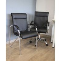 Кресло Tournament Chrome черный купить в Минске