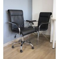 Кресло Tournament Chrome черный купить в Минске