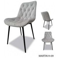 Стул MARTIN Н-09 светло-серый велюр купить в Минске