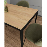 Стол ВВР Брайтон 110*70 дуб крафт золотой/черный купить в Минске Стол ВВР Брайтон 110*70 дуб крафт золотой/черный купить в Минске