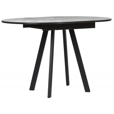 Стол ВВР Элип-2 85(120)*85*77 лавант/черный профиль купить в Минске