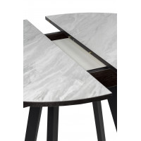 Стол ВВР Элип-2 85(120)*85*77 лавант/черный профиль купить в Минске