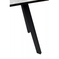 Стол ВВР Элип-2 85(120)*85*77 лавант/черный профиль купить в Минске