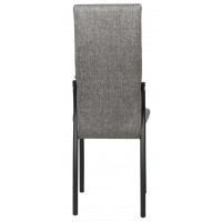 Стул ВВР Оскар рогожка серый/черный купить в Минске Стул ВВР Оскар рогожка серый/черный купить в Минске