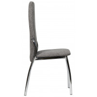Стул ВВР Оскар рогожка серый/хром купить в Минске Стул ВВР Оскар рогожка серый/хром купить в Минске