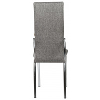 Стул ВВР Оскар рогожка серый/хром купить в Минске Стул ВВР Оскар рогожка серый/хром купить в Минске