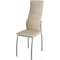Стул ВВР Прага экокожа ваниль/хром Стул ВВР Прага экокожа ваниль/хром