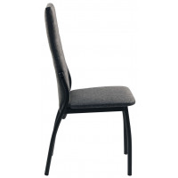 Стул ВВР Прага рогожка серый/черный купить в Минске Стул ВВР Прага рогожка серый/черный купить в Минске