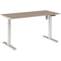Стол WellDesk Evolution с электроприводом одномоторный 1400*800*28 мм (белая рама) купить в Минске Стол WellDesk Evolution с электроприводом одномоторный 1400*800*28 мм (белая рама) купить в Минске