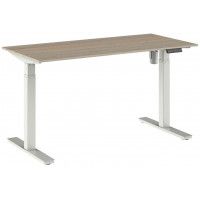 Стол WellDesk Evolution с электроприводом одномоторный 1400*800*28 мм (белая рама) купить в Минске Стол WellDesk Evolution с электроприводом одномоторный 1400*800*28 мм (белая рама) купить в Минске
