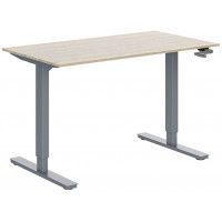 Стол WELLDESK FIRST с механическим приводом 1400*800*18 мм (серая рама) купить в Минске Стол WELLDESK FIRST с механическим приводом 1400*800*18 мм (серая рама) купить в Минске