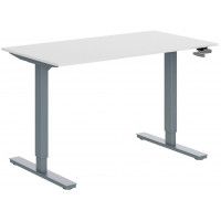 Стол WELLDESK FIRST с механическим приводом 1400*800*18 мм (серая рама) купить в Минске Стол WELLDESK FIRST с механическим приводом 1400*800*18 мм (серая рама) купить в Минске