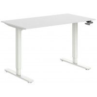 Стол WELLDESK FIRST с механическим приводом 1400*800*28 мм (белая рама) купить в Минске Стол WELLDESK FIRST с механическим приводом 1400*800*28 мм (белая рама) купить в Минске