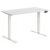 Стол WELLDESK FIRST с механическим приводом 1400*800*28 мм (белая рама) купить в Минске Стол WELLDESK FIRST с механическим приводом 1400*800*28 мм (белая рама) купить в Минске