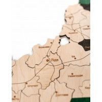 Карта Республики Беларусь цветная (на белорусском языке) 60*51,5 см купить в Минске