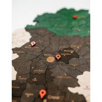 Карта Республики Беларусь цветная (на белорусском языке) 60*51,5 см купить в Минске