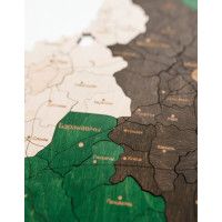 Карта Республики Беларусь цветная (на белорусском языке) 60*51,5 см купить в Минске