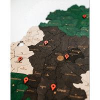 Карта Республики Беларусь цветная (на белорусском языке) 60*51,5 см купить в Минске