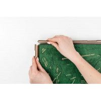 Интерьерная карта мира из дерева (Multicolor) 100*181 см купить в Минске