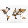 Интерьерная карта мира из дерева (Сканди) 100*181 см