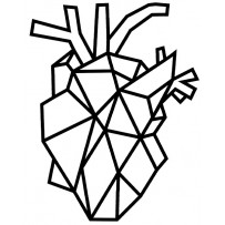 Панно настенное Сердце (2314)