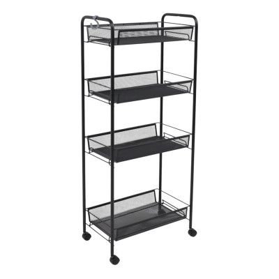 Этажерка Ладья 24К черная купить в Минске