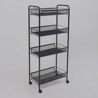 Этажерка Ладья 24К черная купить в Минске