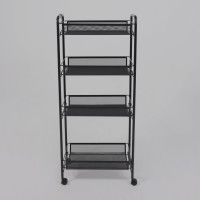 Этажерка Ладья 24К черная купить в Минске