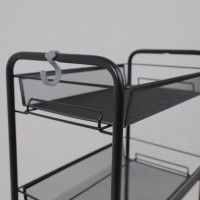 Этажерка Ладья 24К черная купить в Минске