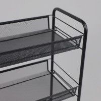 Этажерка Ладья 24К черная купить в Минске