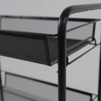 Этажерка Ладья 24К черная купить в Минске