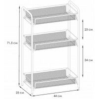 Этажерка Ладья 2 белая купить в Минске