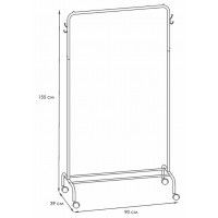 Вешалка гардеробная Радуга 2 белая купить в Минске